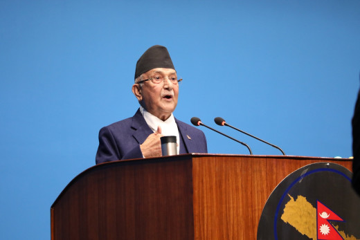 एमाले अध्यक्ष ओली भन्छन्– बजेटले संकट टार्न सक्दैन